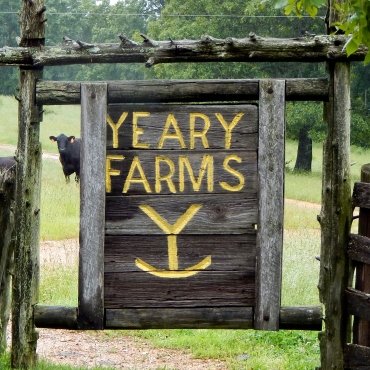 Yeary Farms sign